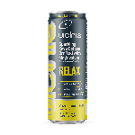 Uchie Relax Yuzu Lemonade sparkling kava seltzer can